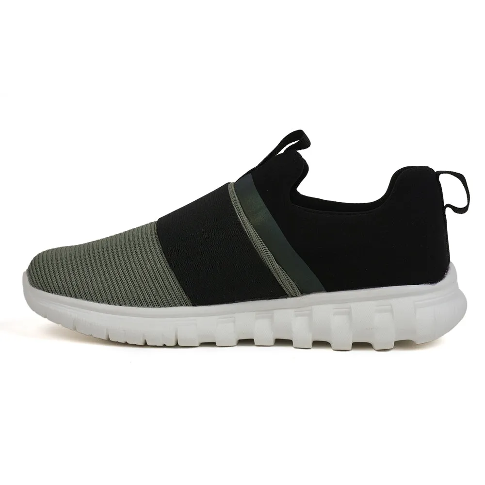 Chaussures casual sans lacets Leap7x couleur olive pour femmes MERCY By Liberty