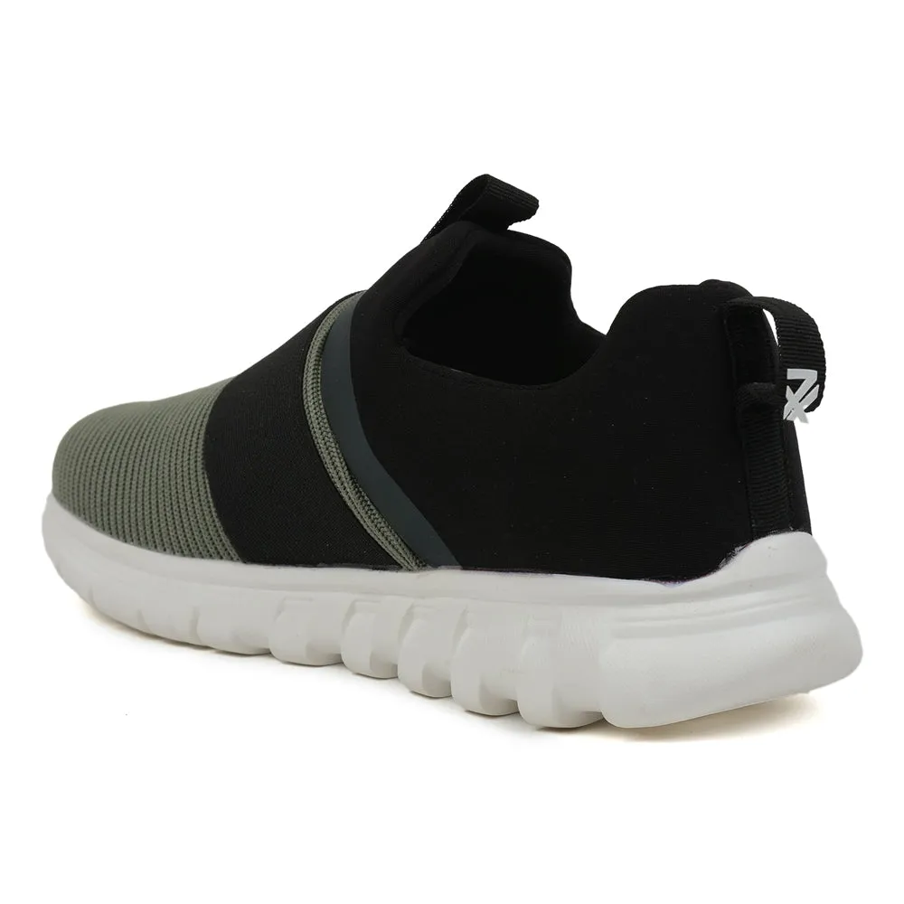 Chaussures casual sans lacets Leap7x couleur olive pour femmes MERCY By Liberty