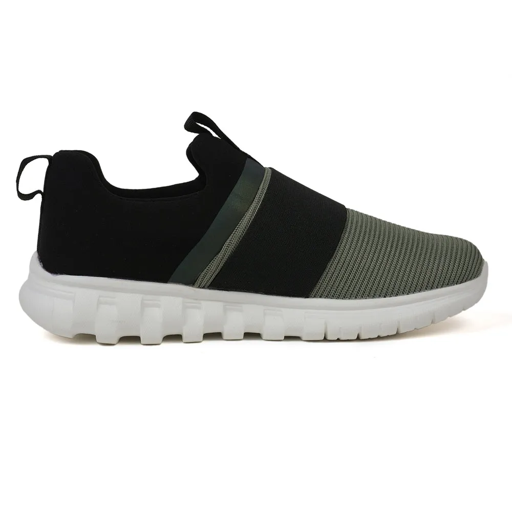 Chaussures casual sans lacets Leap7x couleur olive pour femmes MERCY By Liberty