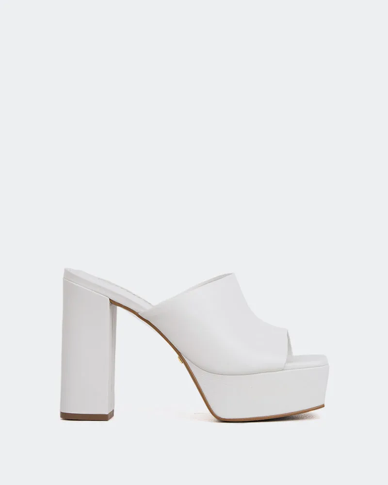 Leva Cuir Blanc