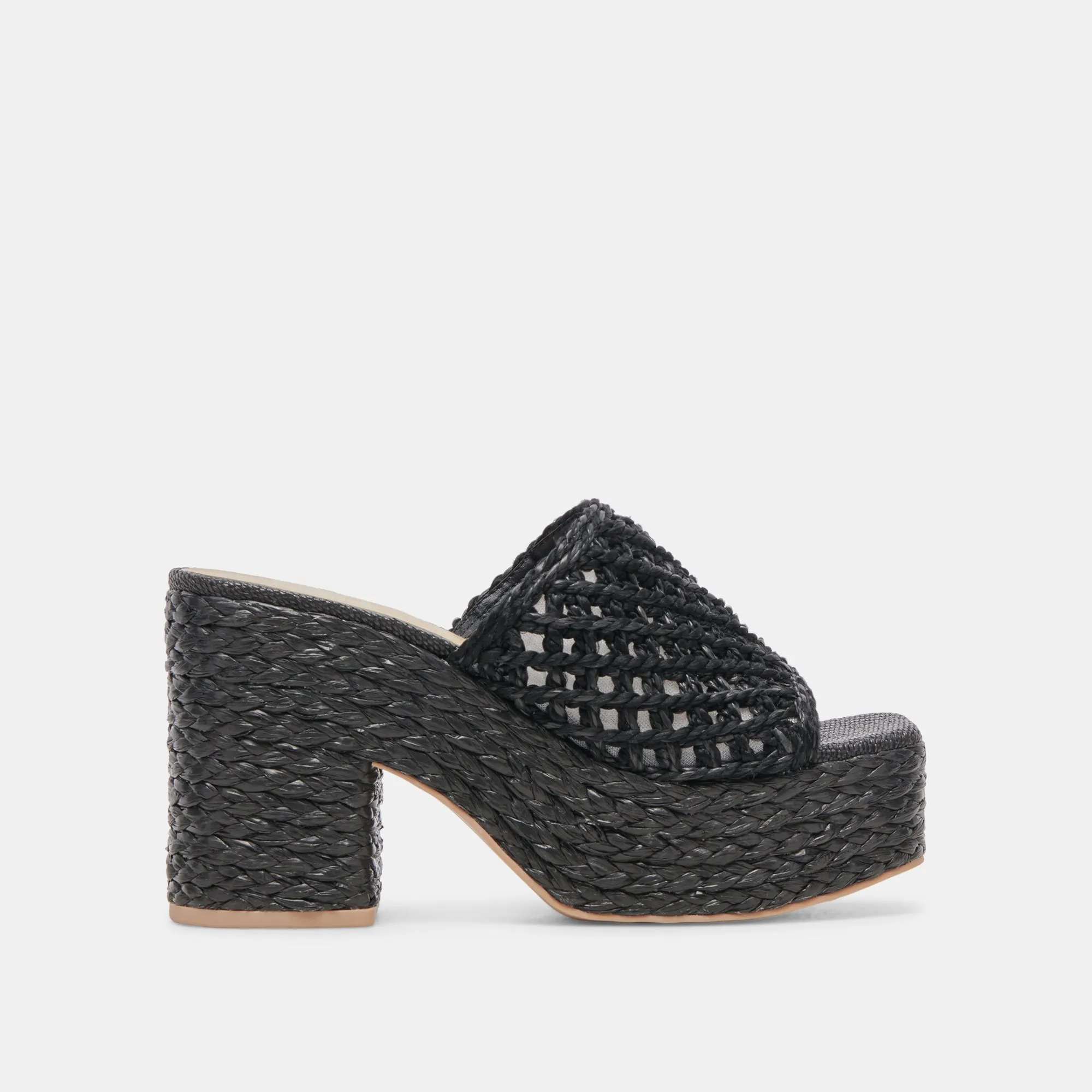 LISHA TALONS ONYX RAFFIA