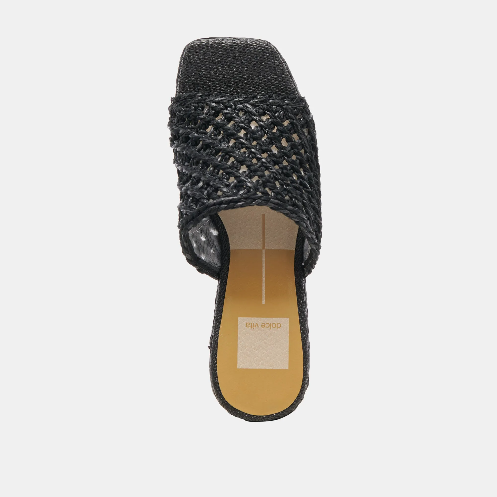 LISHA TALONS ONYX RAFFIA