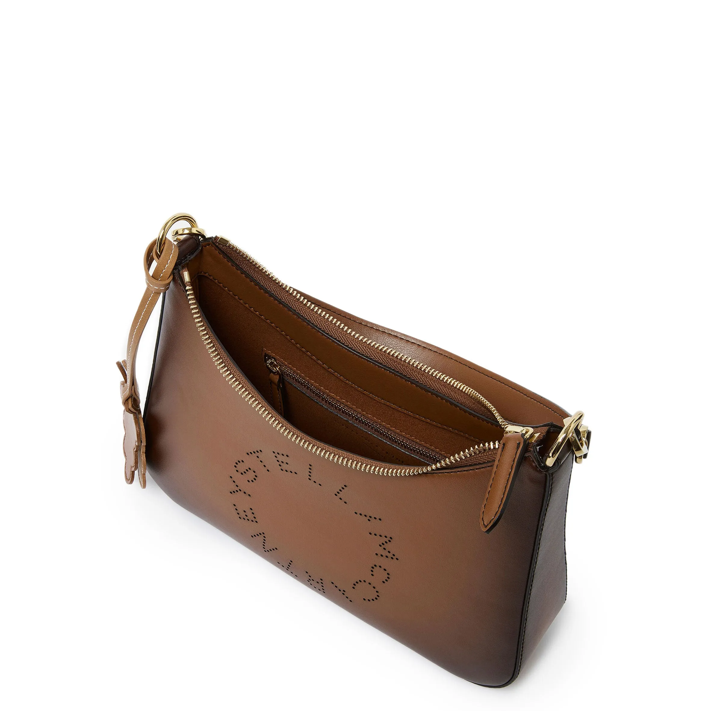 Sac bandoulière à logo, Sacs Brandy vieilli - Stella Mccartney - Sacs