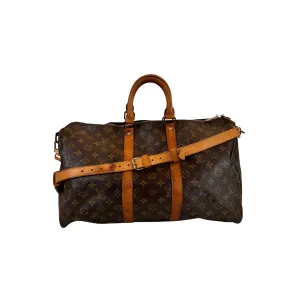 Louis Vuitton Keepall 45 Bandoulière Monogram Canvas