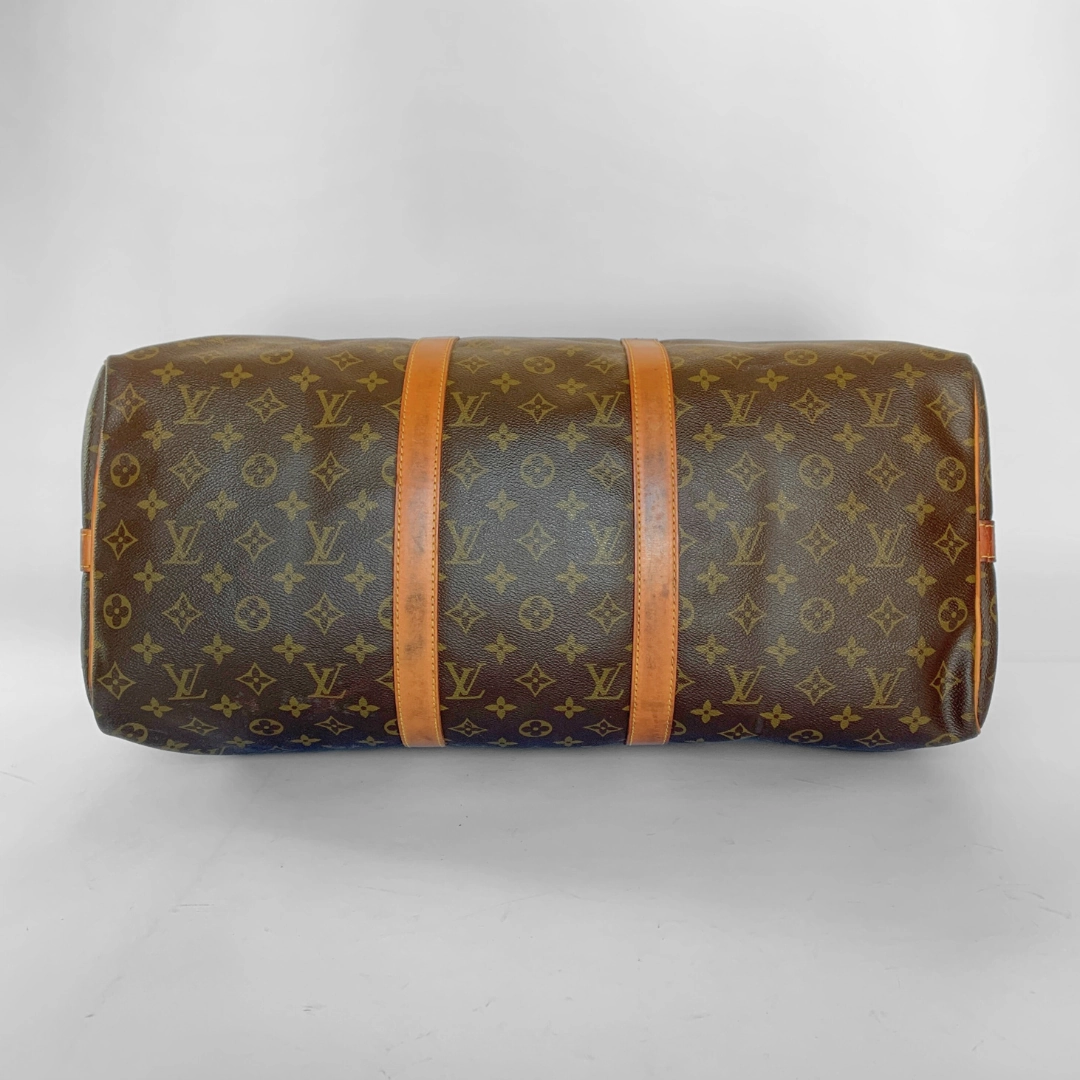 Louis Vuitton Keepall 50 Bandoulière en toile Monogram