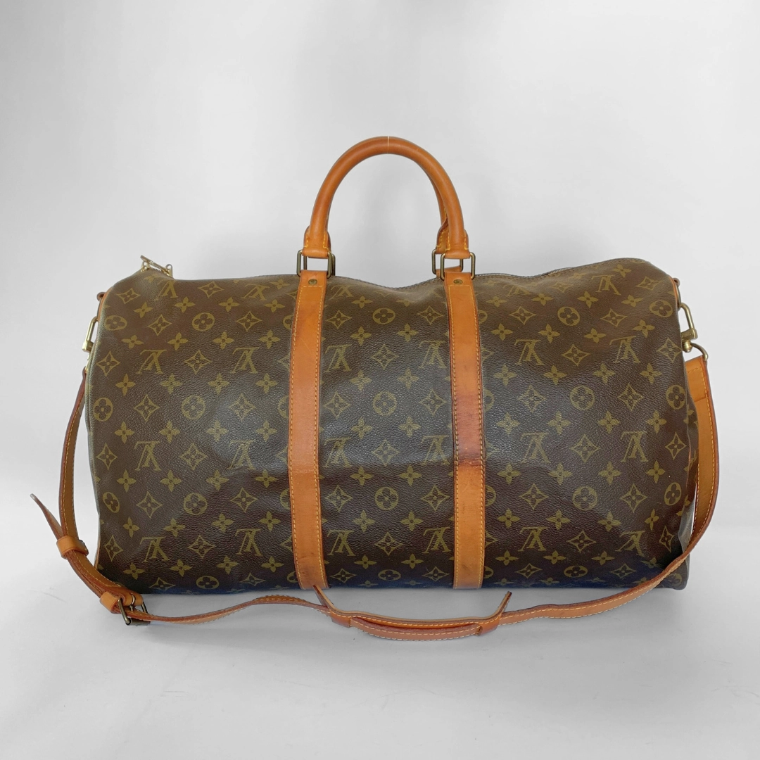 Louis Vuitton Keepall 50 Bandoulière en toile Monogram