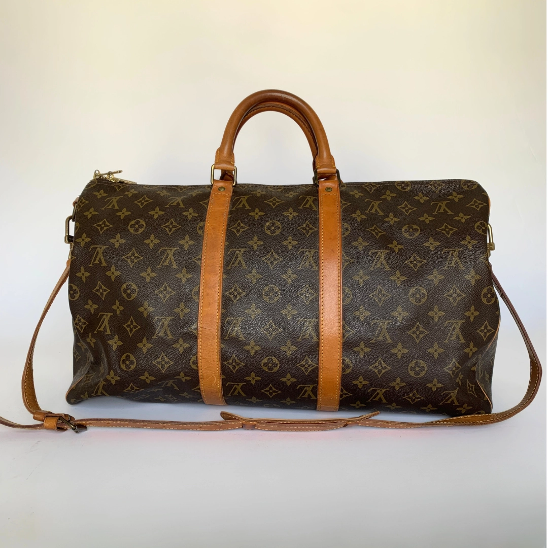 Louis Vuitton Keepall 50 Bandoulière Monogram Canvas