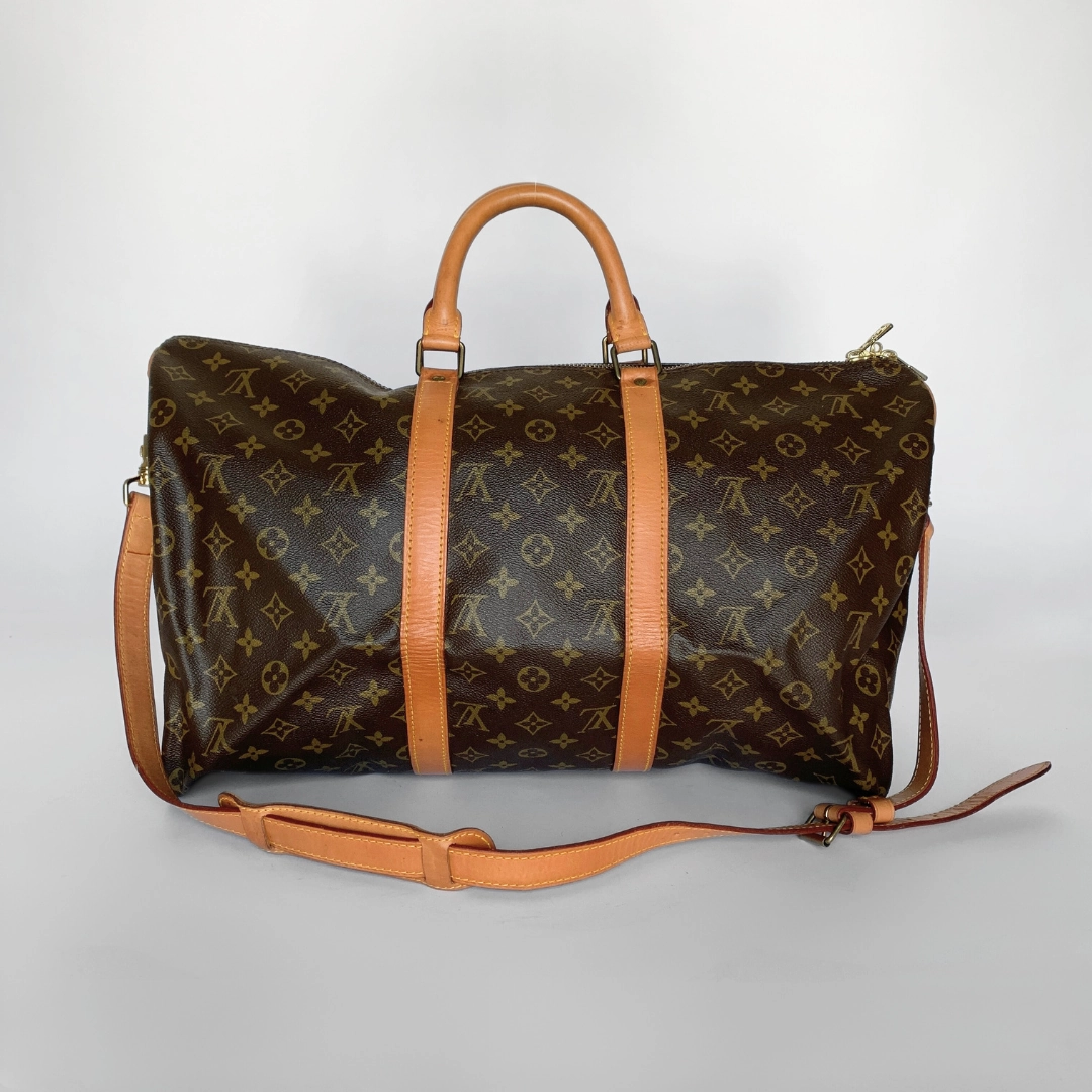 Louis Vuitton Keepall 50 Bandoulière Monogram Canvas