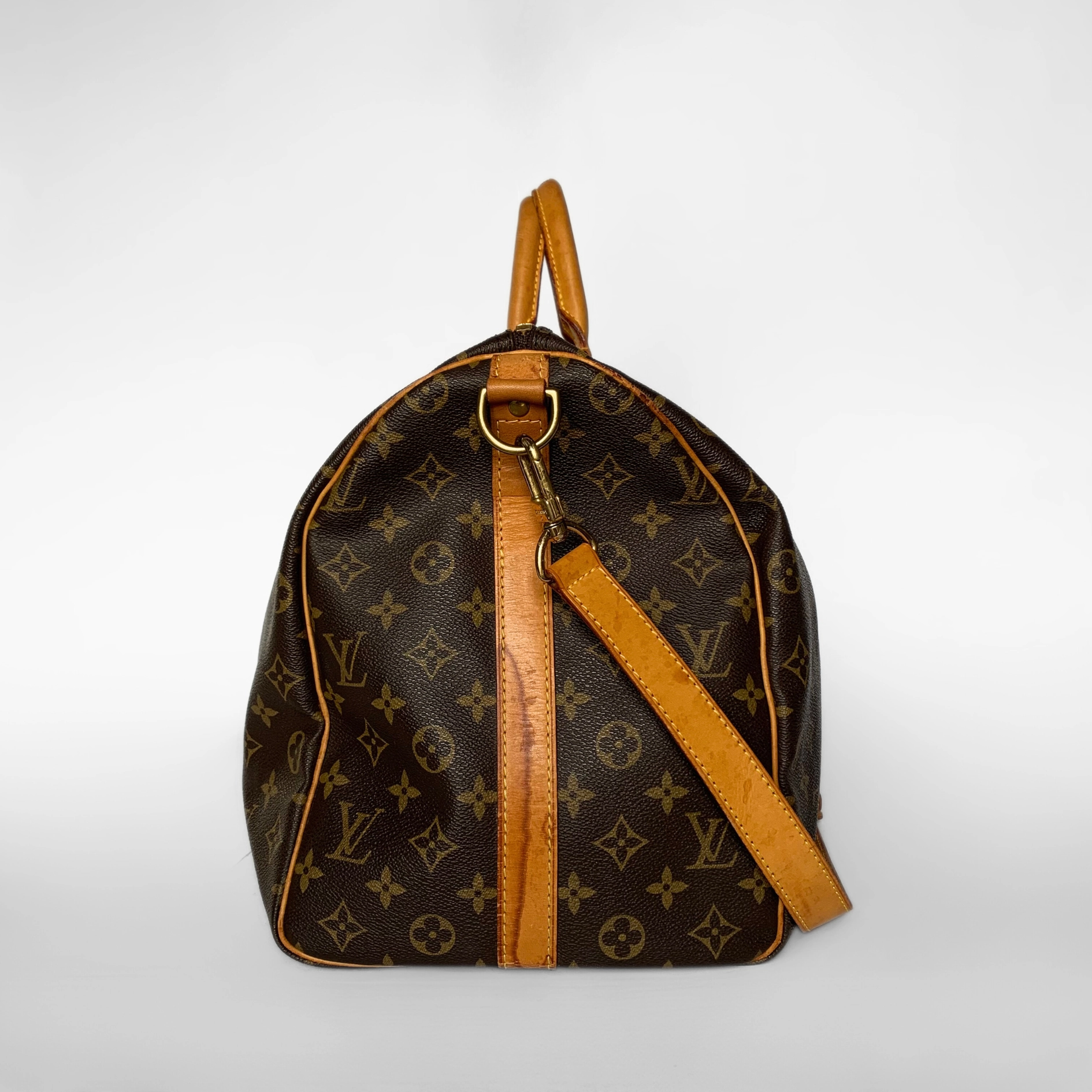 Louis Vuitton Keepall 50 Bandoulière en toile Monogram