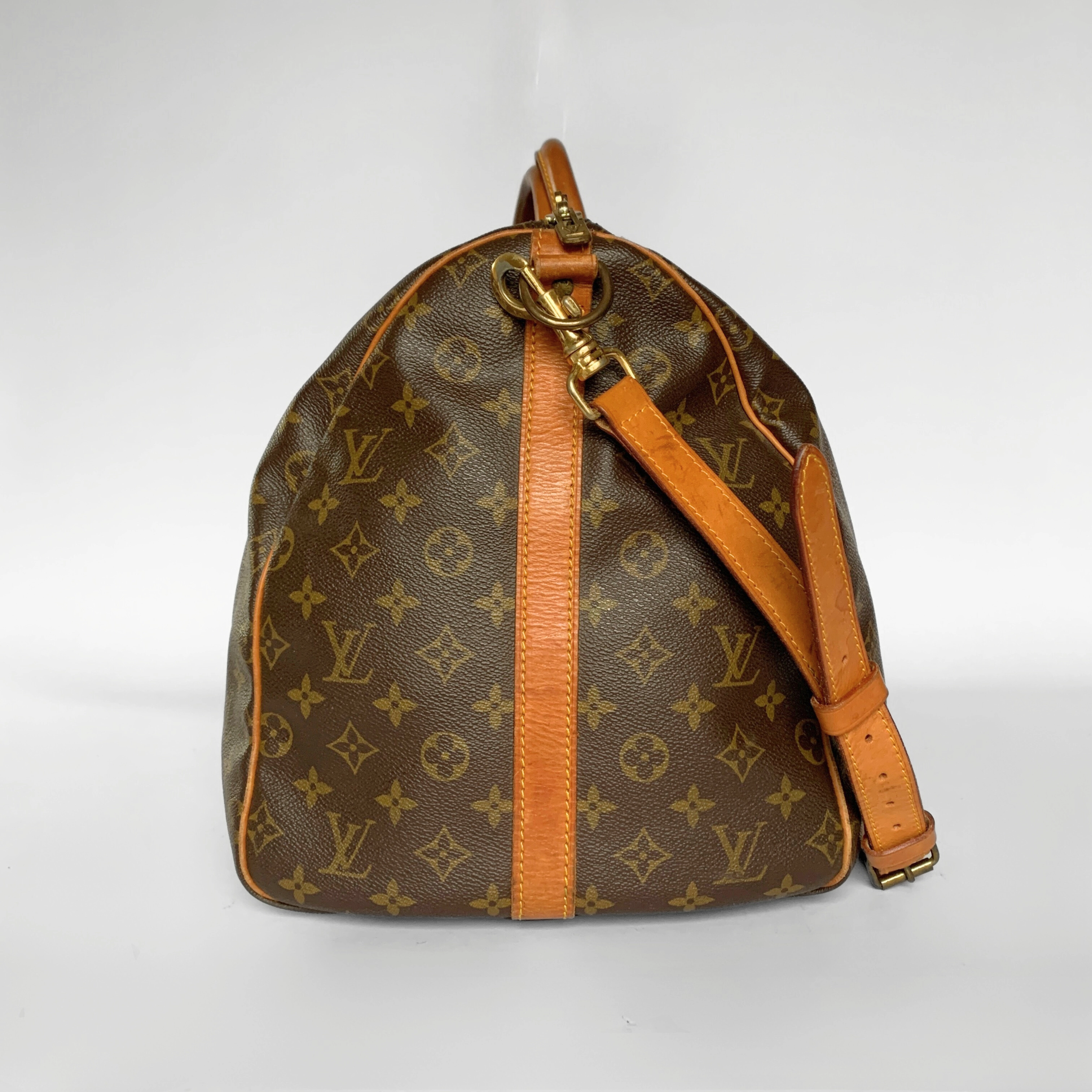 Louis Vuitton Keepall 55 Bandoulière en toile Monogram