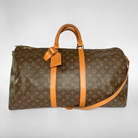 Louis Vuitton Keepall 55 Bandoulière Monogram Canvas
