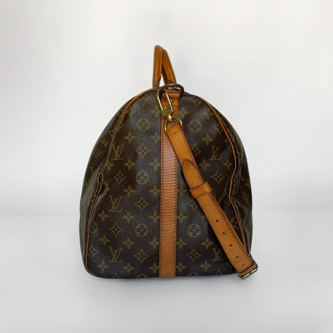 Louis Vuitton Keepall 55 Bandoulière en toile Monogram