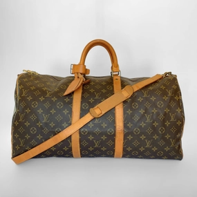 Louis Vuitton Keepall 55 Bandoulière Monogram Canvas