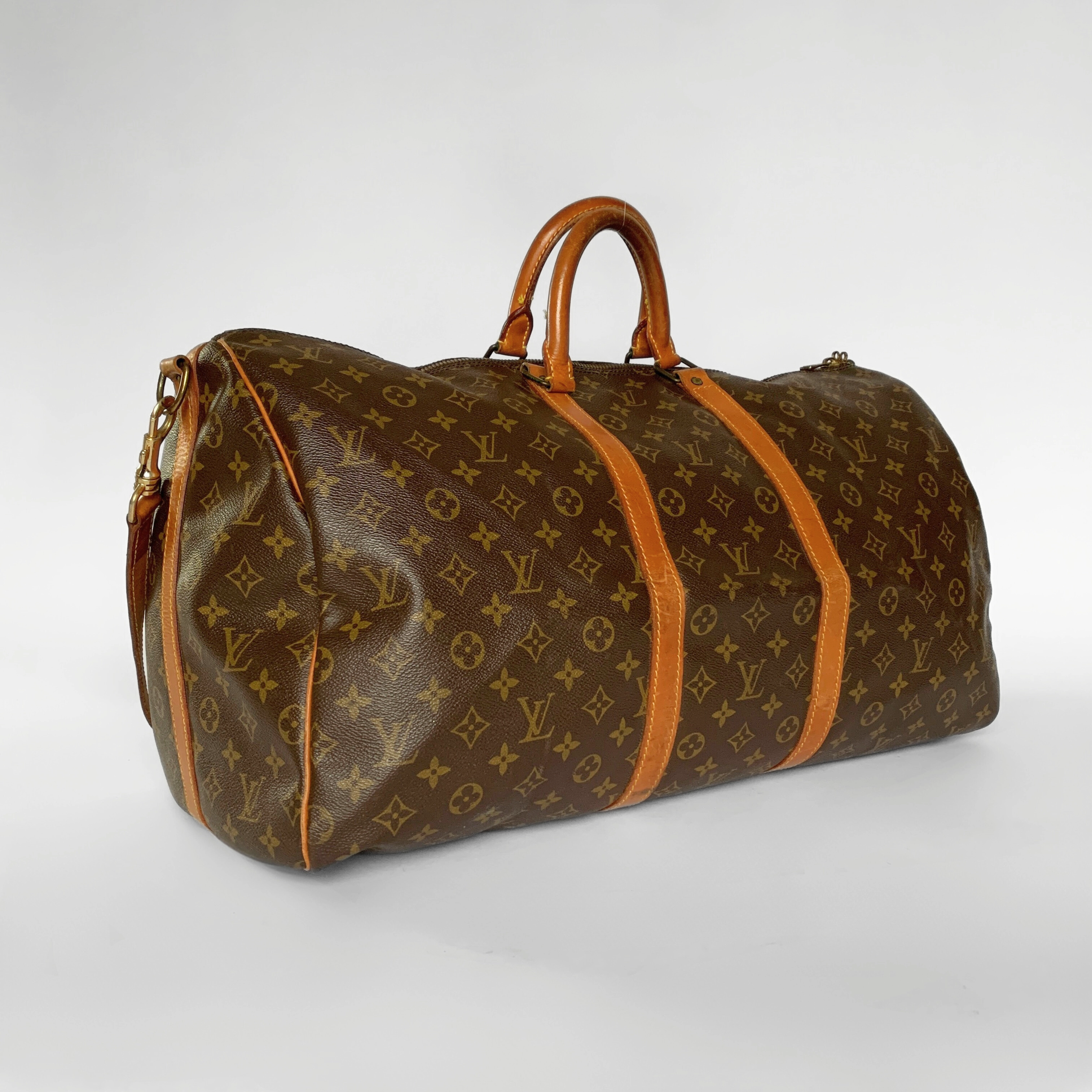 Louis Vuitton Keepall 55 Bandoulière en toile Monogram