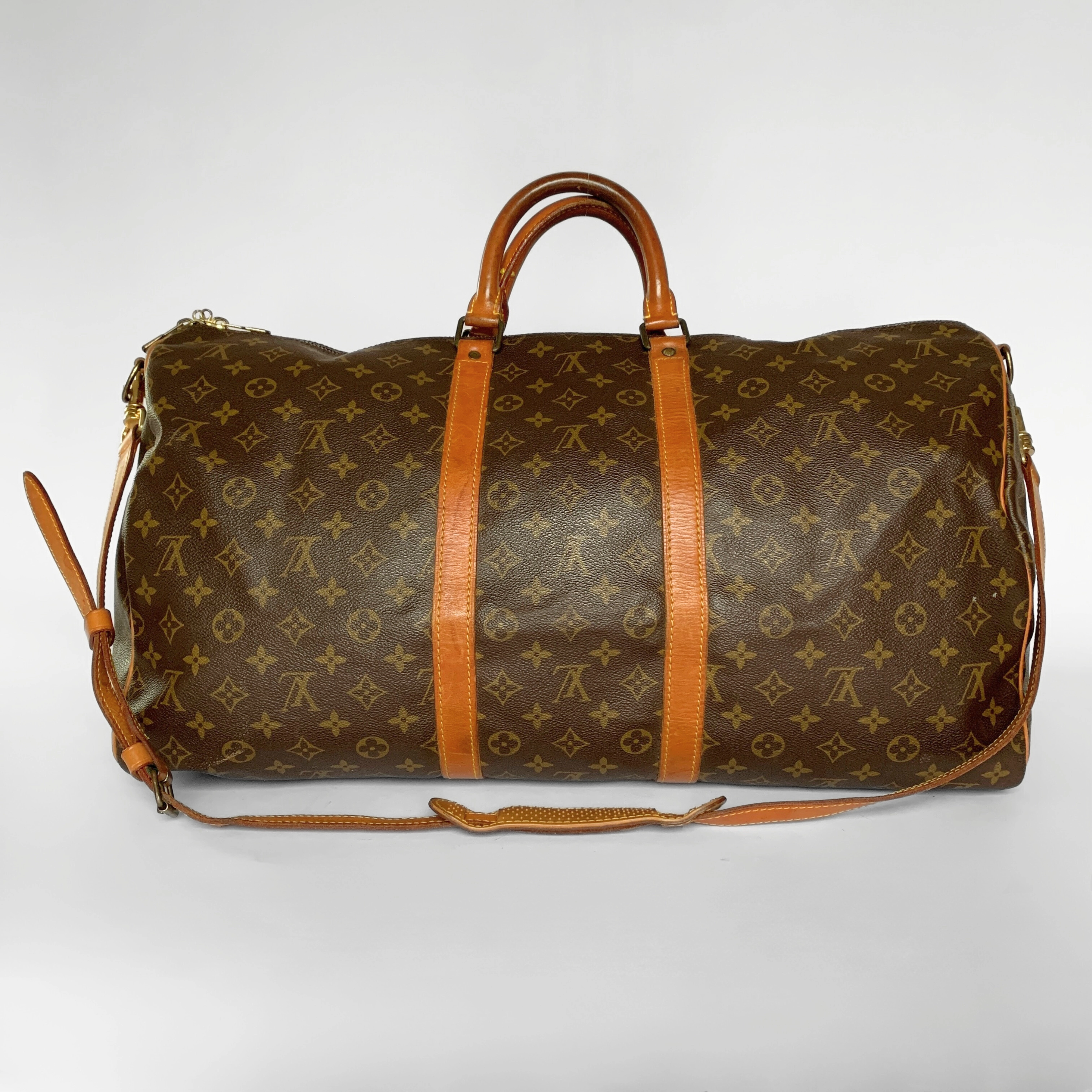 Louis Vuitton Keepall 55 Bandoulière en toile Monogram