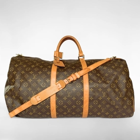 Louis Vuitton Keepall 60 Bandoulière Monogram Canvas
