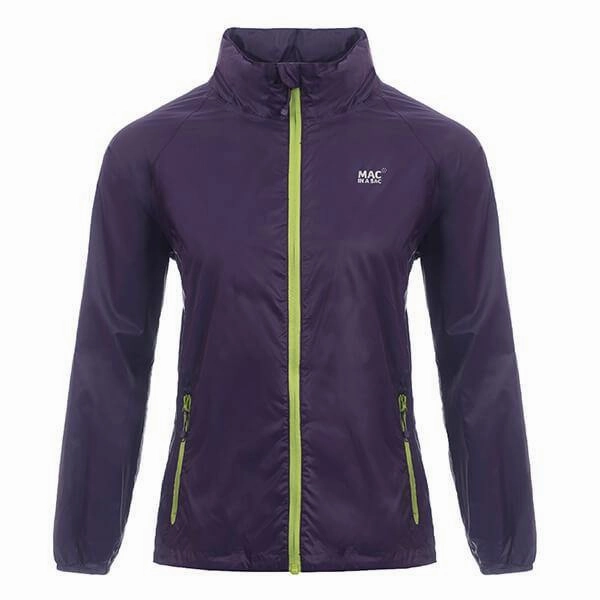Veste imperméable Mac In A Sac pour hommes et femmes, pack d'origine pliable