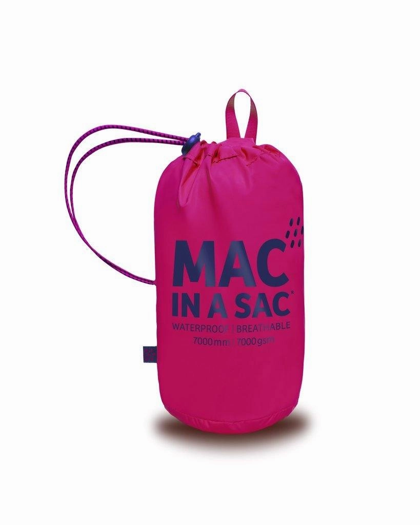 Veste imperméable Mac In A Sac pour hommes et femmes, pack d'origine pliable