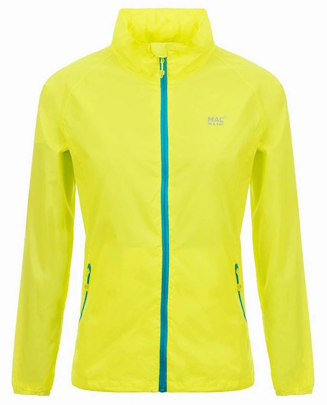Veste imperméable Mac In A Sac pour hommes et femmes, pack d'origine pliable