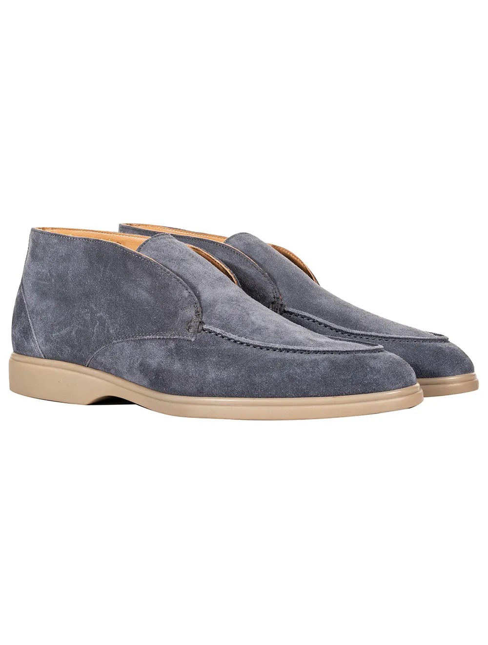 Botte cheville Malta Bleue