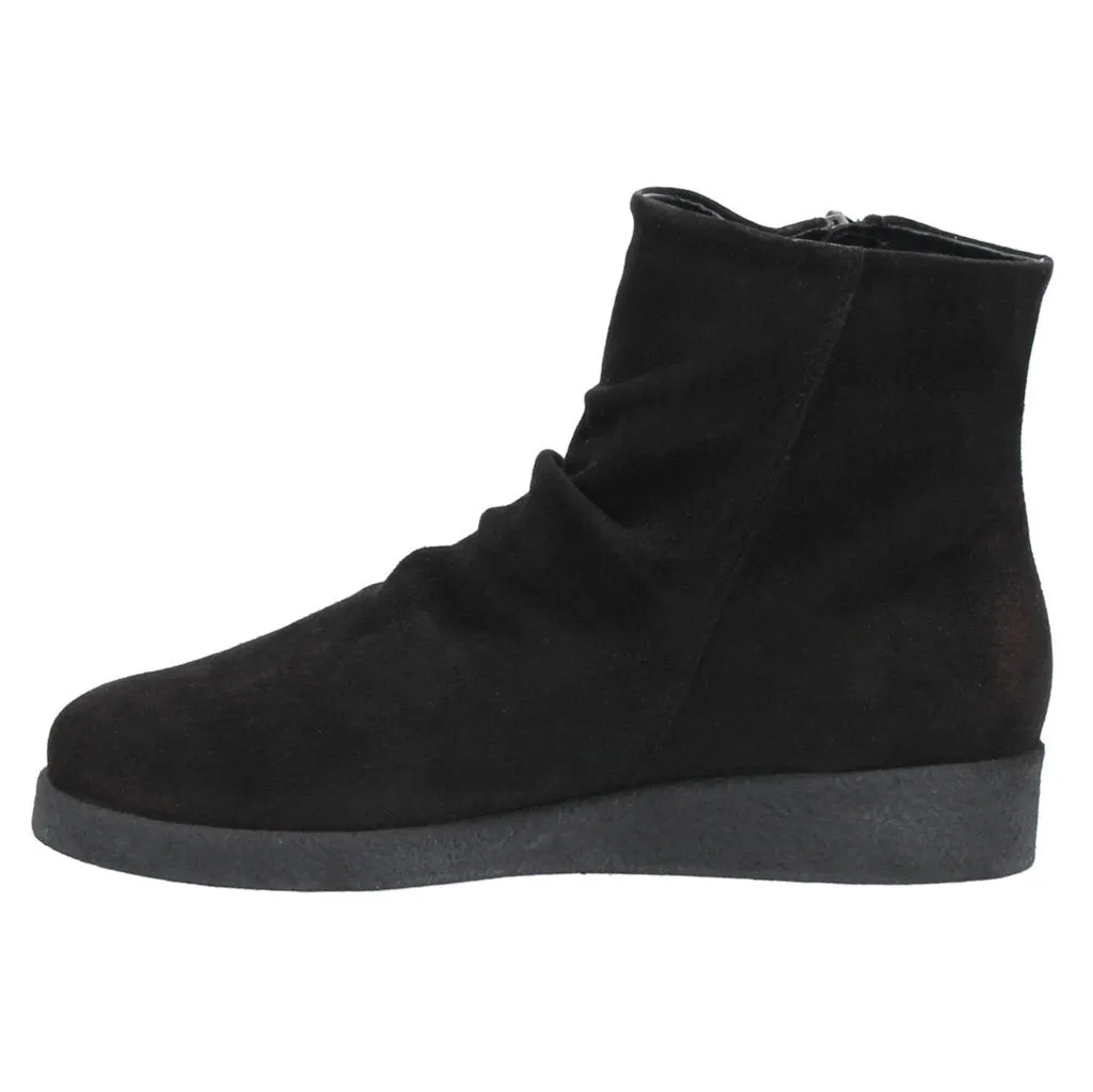 Bottes cheville en daim pour femme Mephisto Cassandra