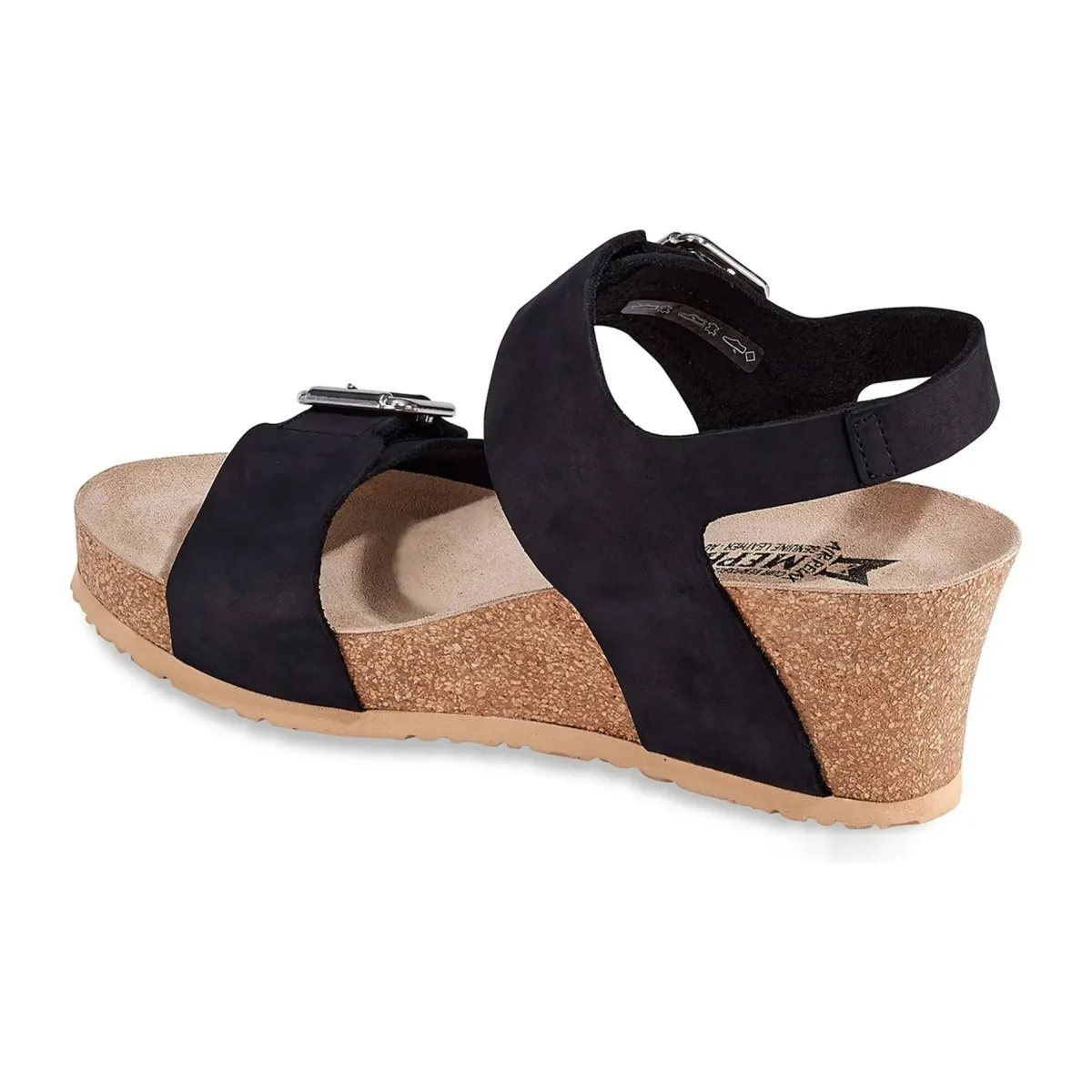 Chaussures Mephisto pour Femme Lissandra en Nubuck Noir
