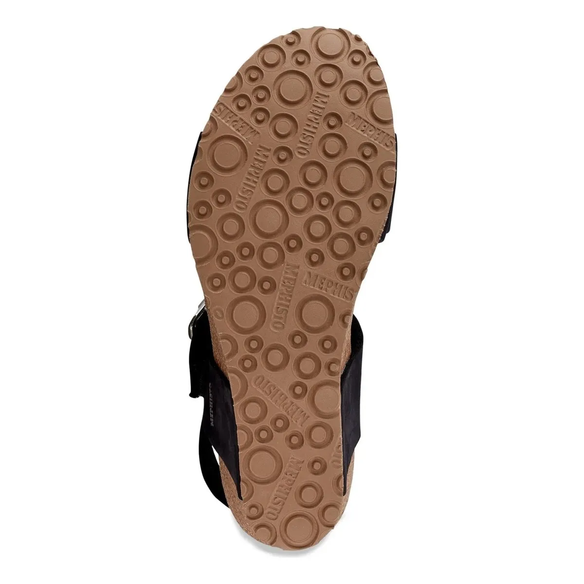 Chaussures Mephisto pour Femme Lissandra en Nubuck Noir