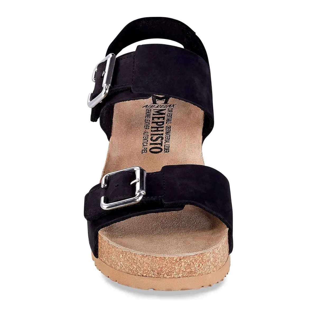 Chaussures Mephisto pour Femme Lissandra en Nubuck Noir