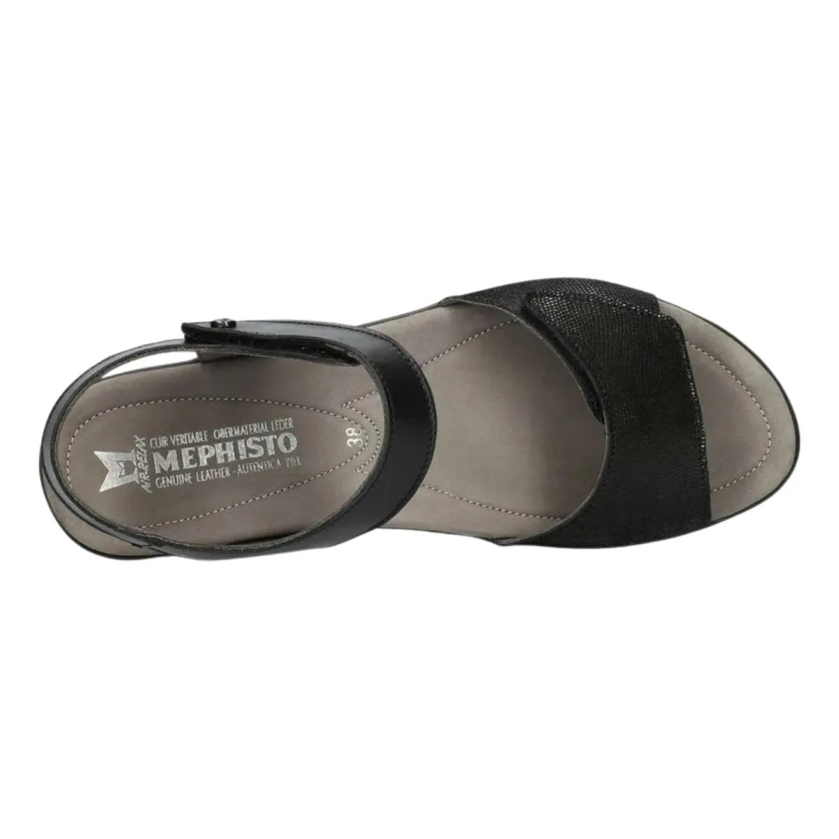 Mephisto Femme Pattie Soie Noire Artesia