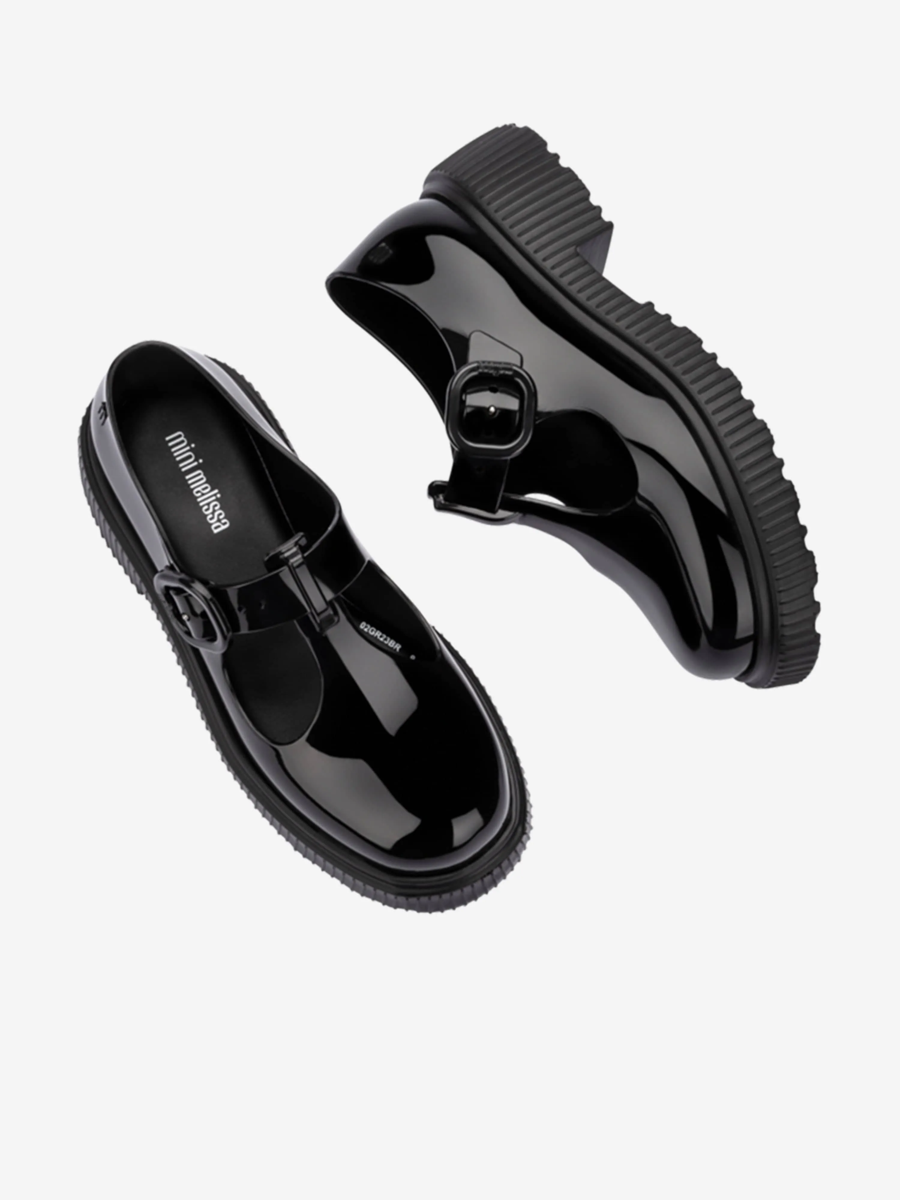 Mini Melissa Jackie pour Fille en Noir
