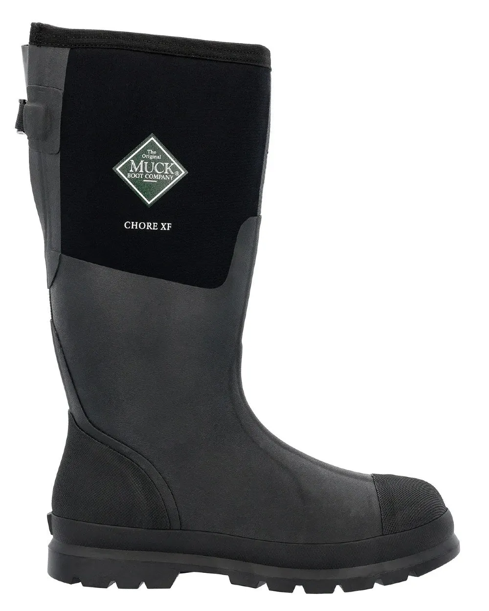 Bottes Muck Boots Homme Chore Réglables Hautes Bottes en Caoutchouc