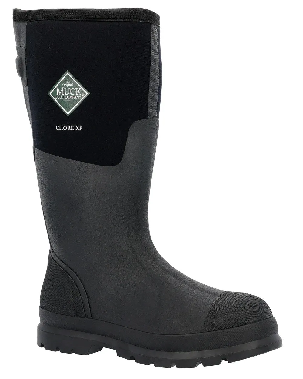 Bottes Muck Boots Homme Chore Réglables Hautes Bottes en Caoutchouc