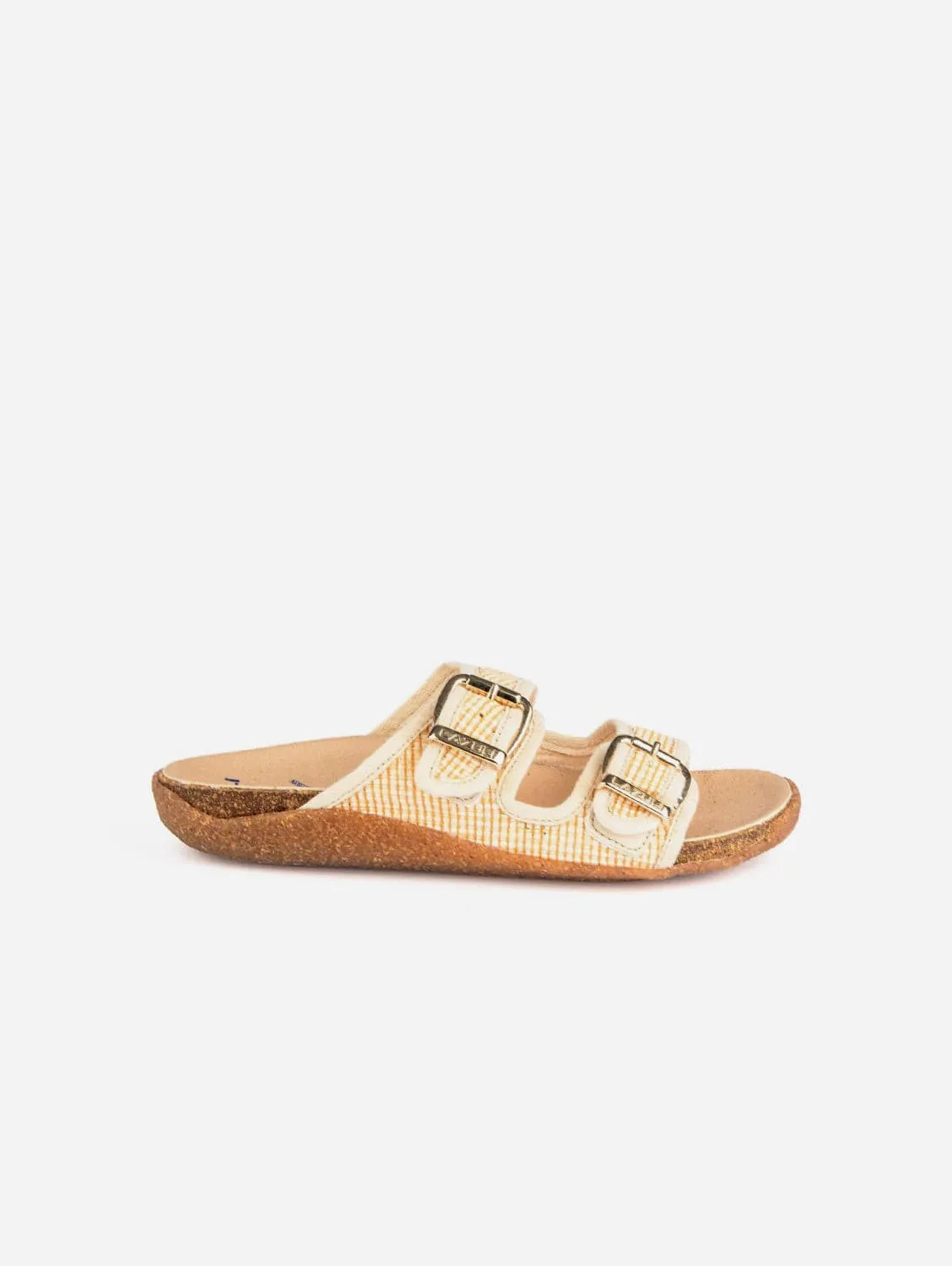 Mes Sandales Vegan Rafia Liège à Semelle Confortable | Beige