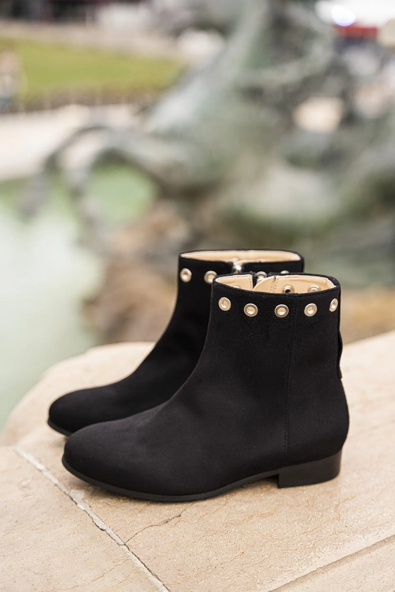 Bottes chelsea véganes en suédine Nansouty | Noir