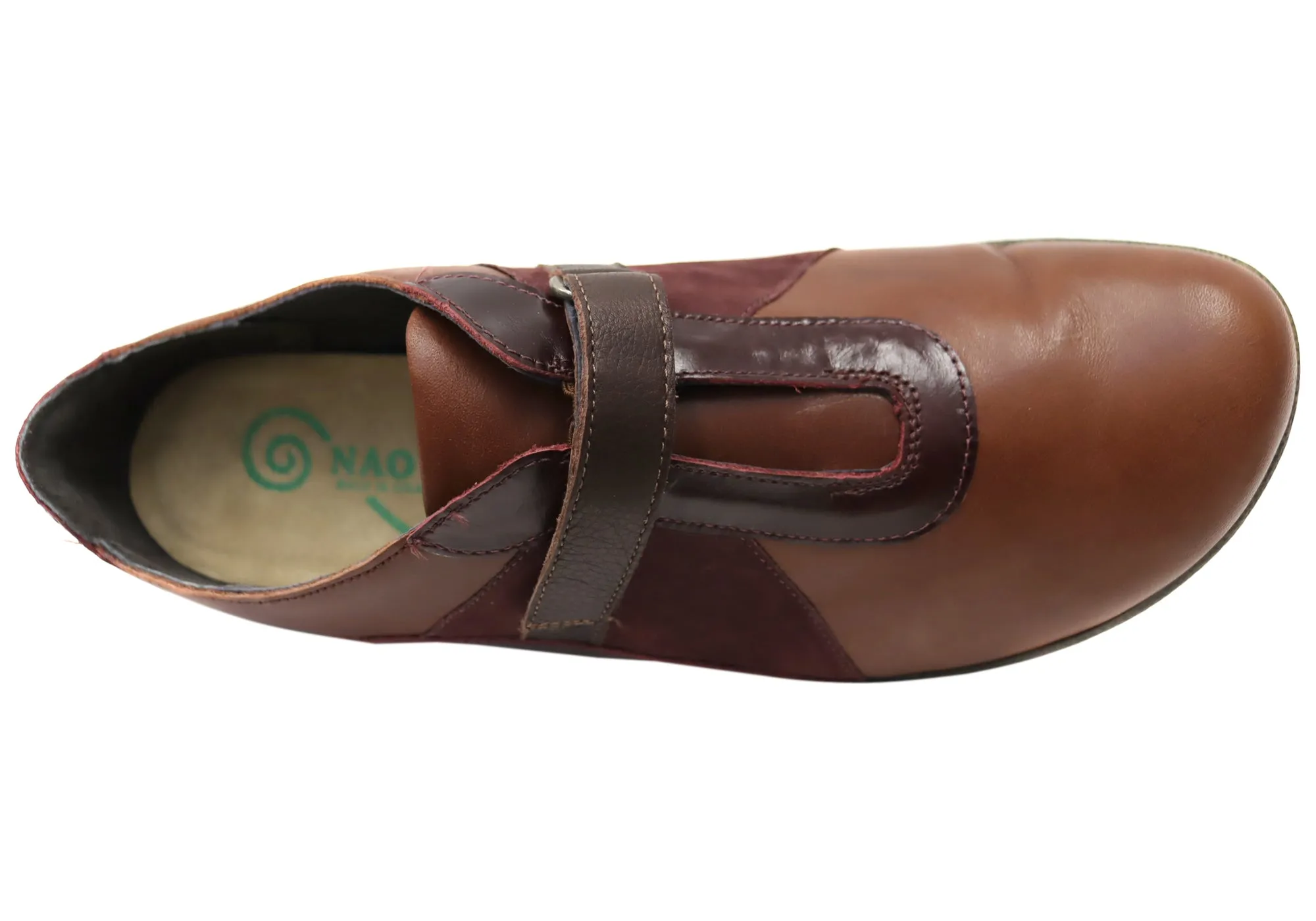 Chaussures confortables en cuir pour femmes Naot Amiria avec bride réglable
