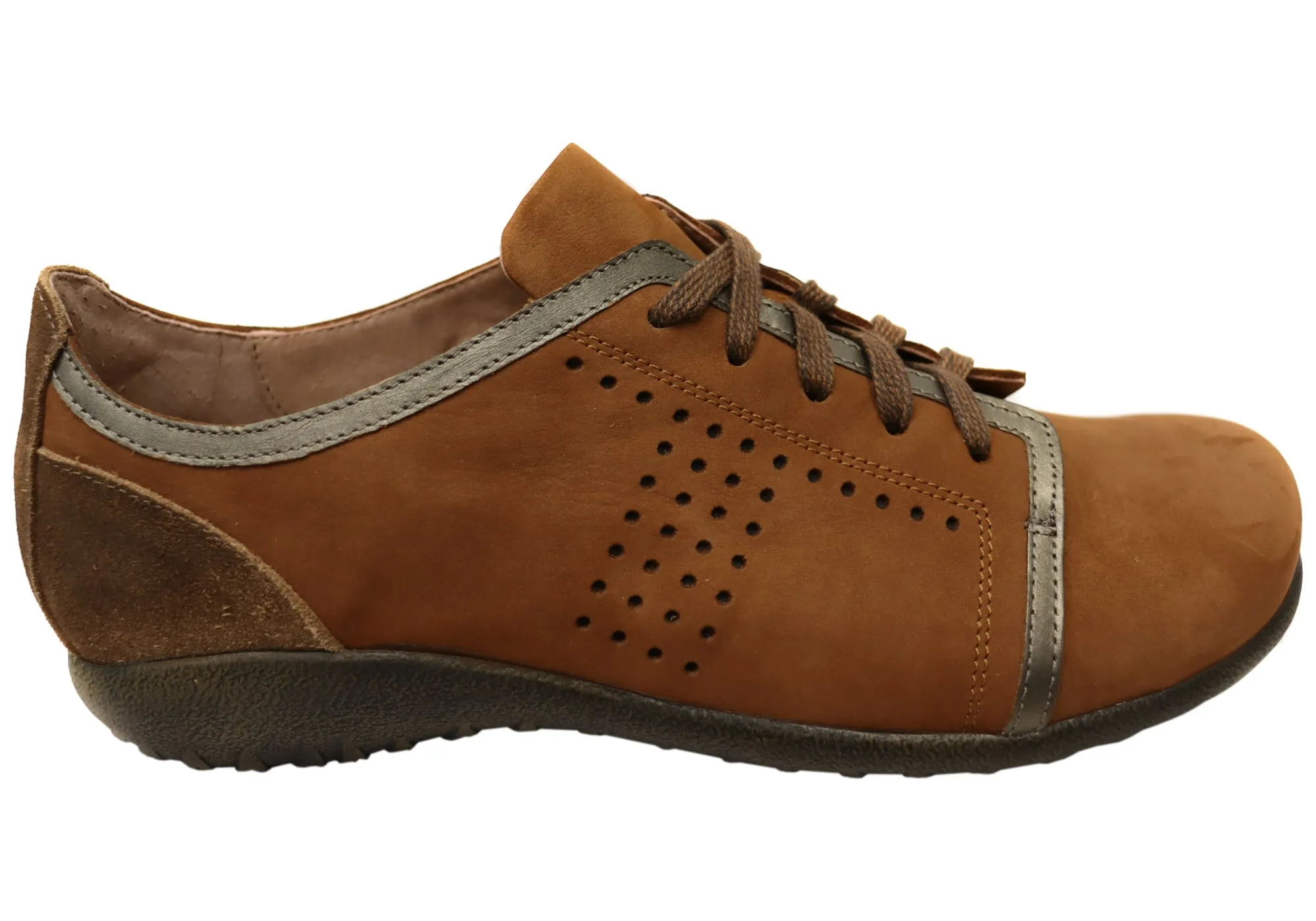 Naot Avena Chaussures en Cuir Confortables à Lacets pour Femmes - Chaussures Naot