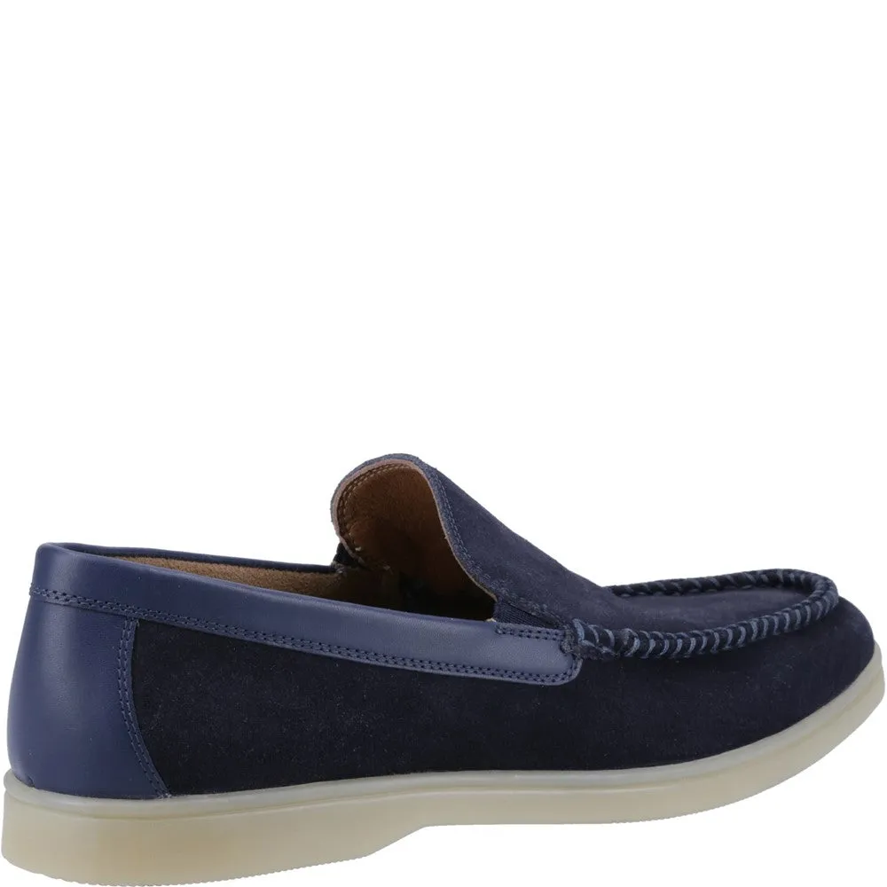 Chaussures Navy Leon à Enfiler