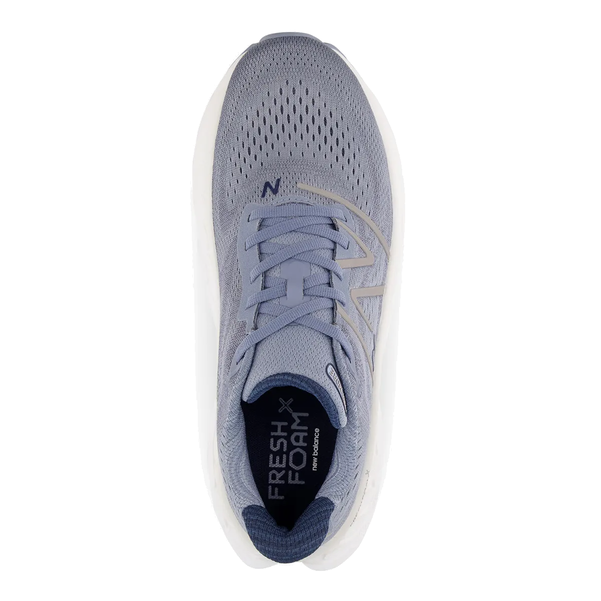 New Balance Fresh Foam X More V4 - Gris Arctique - Indigo Naturel