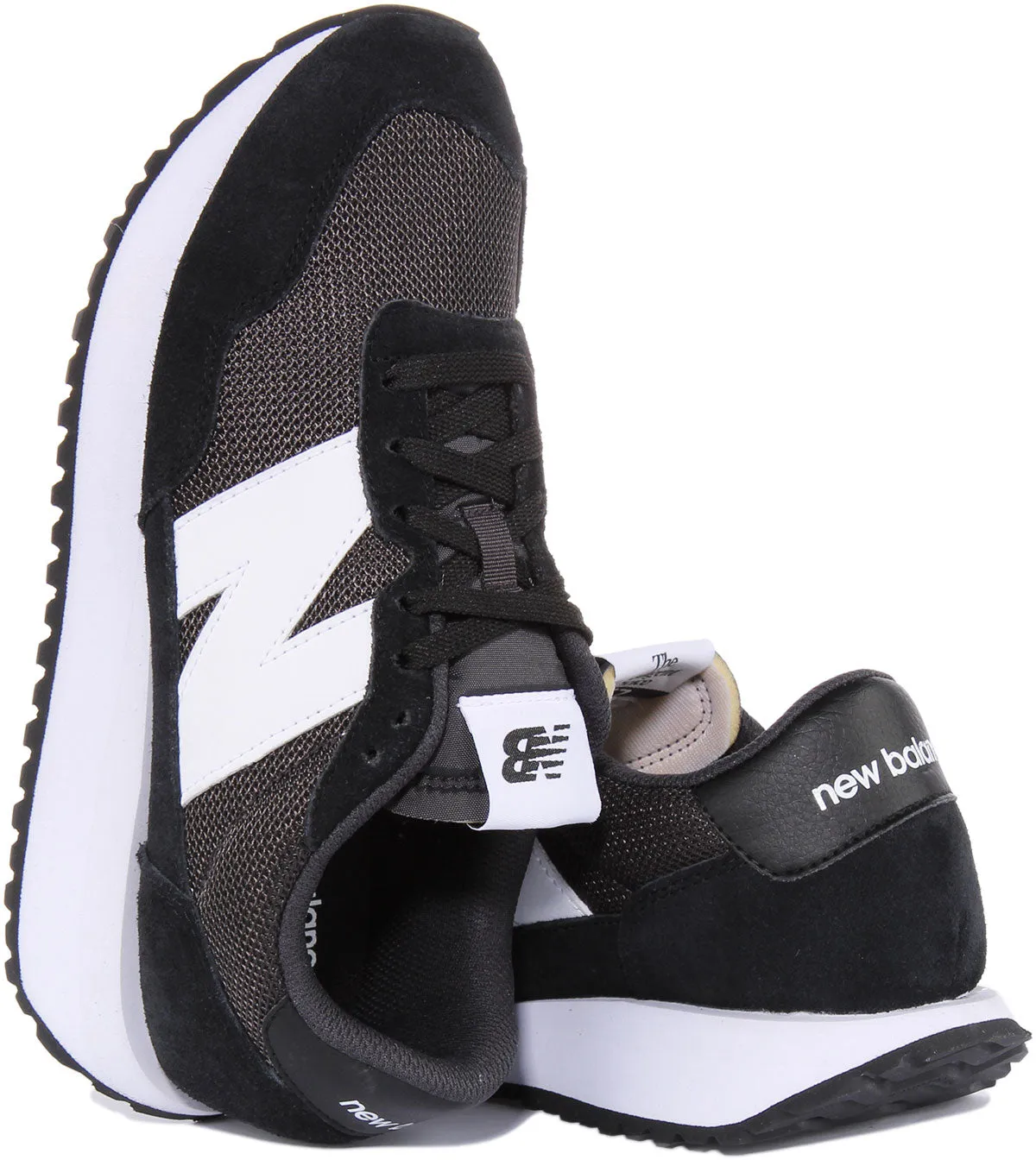 New Balance Ms237 En Noir Et Blanc Chaussures New Balance
