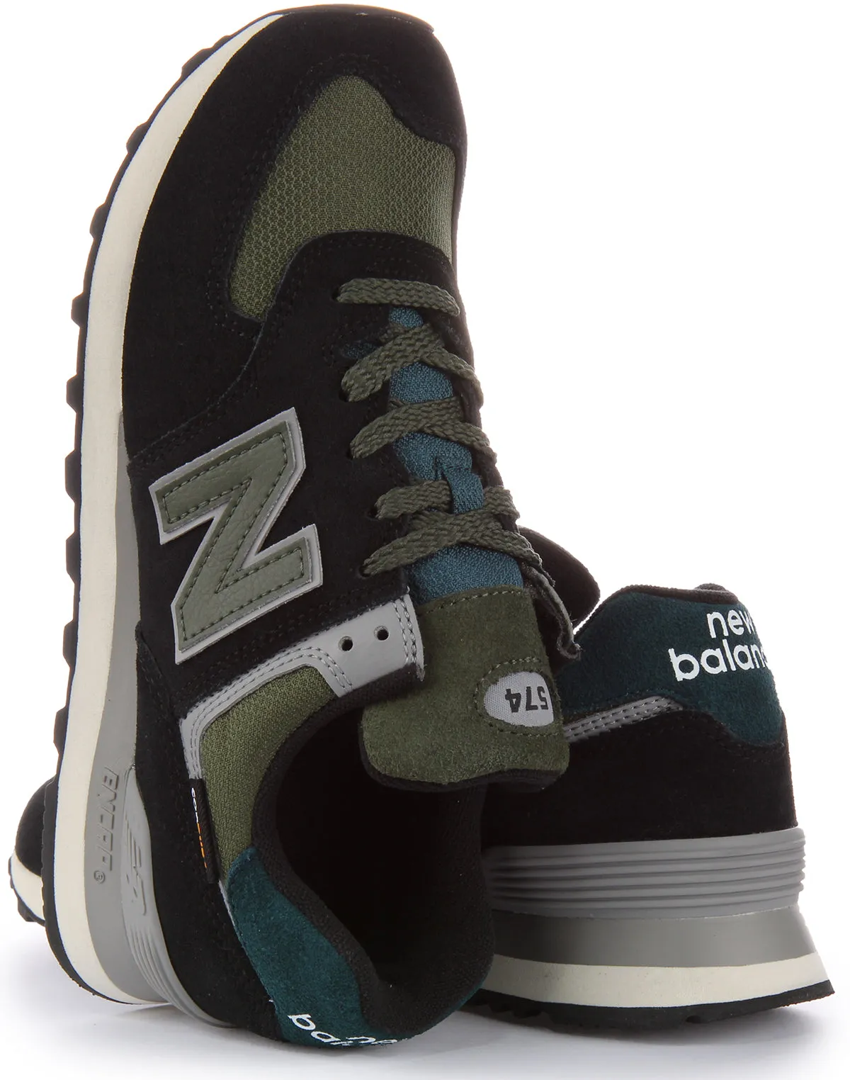 New Balance U574 KBG en chaussures noir gris New Balance