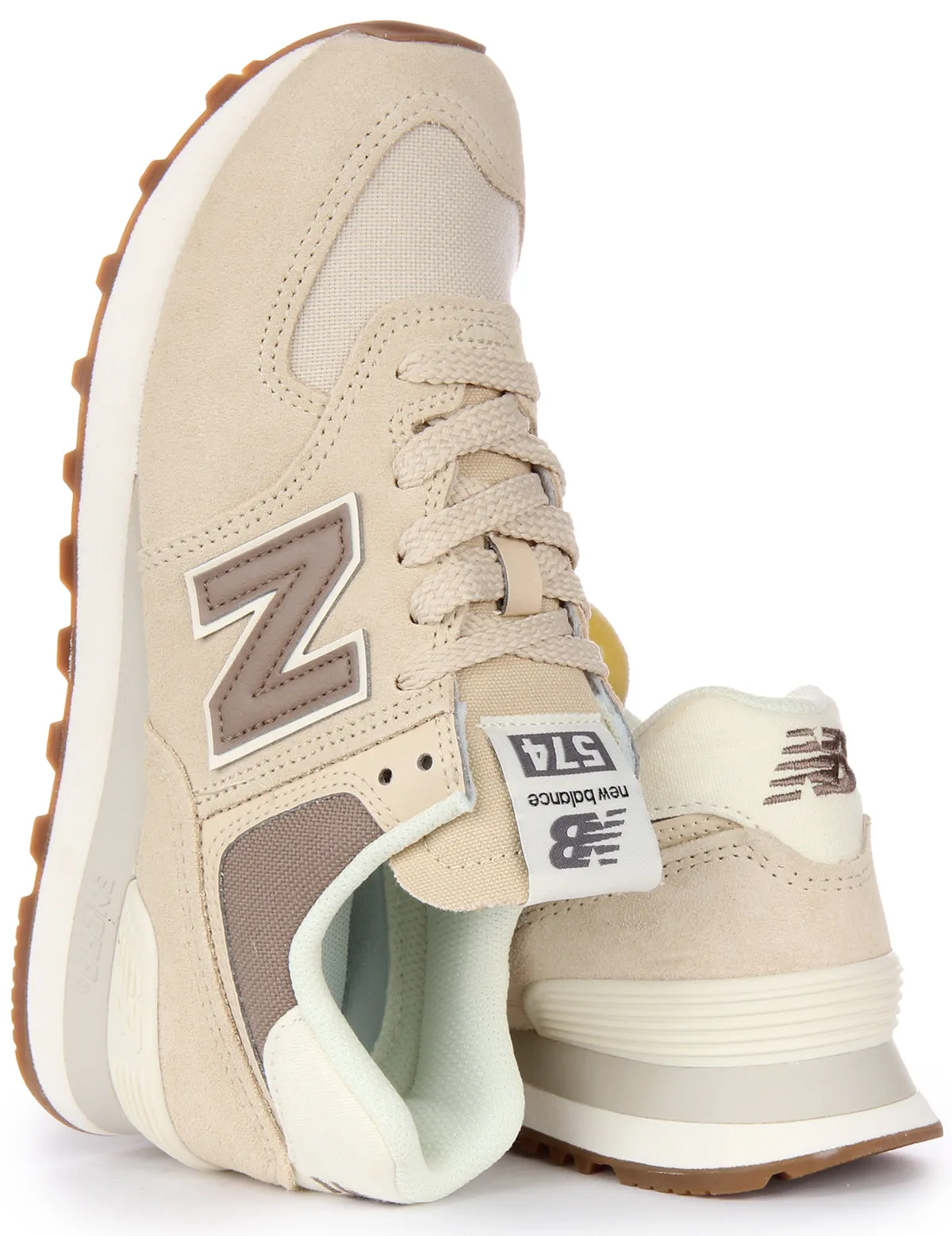 New Balance WL 574 NS2 en beige pour femmes Chaussures New Balance