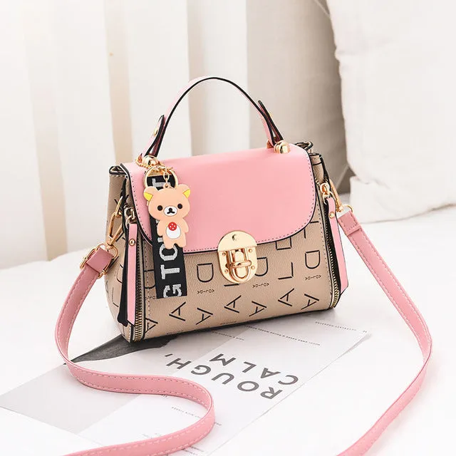 Nouveau Sac à Main PU Mignon pour Femmes de Haute Qualité, Vente Chaude 2020, Petit Sac Carré Élégant pour Filles avec Assortiment de Couleurs Exquis, Mode Décontractée, Fashion Nova Bags