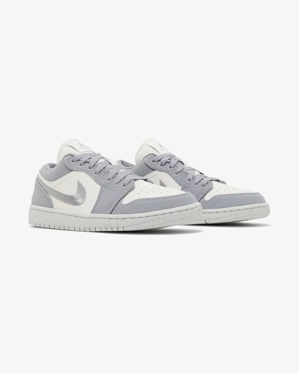 NIKE AIR JORDAN 1 BASSE GRIS ACIER CLAIR POUR FEMMES