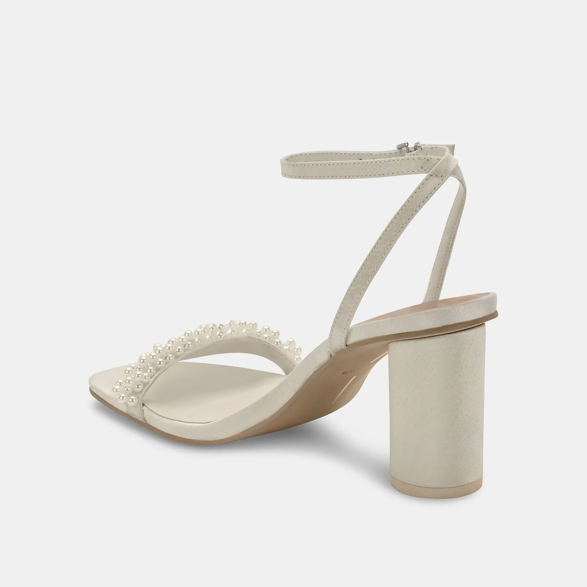 NORY HEELS PERLES VANILLE