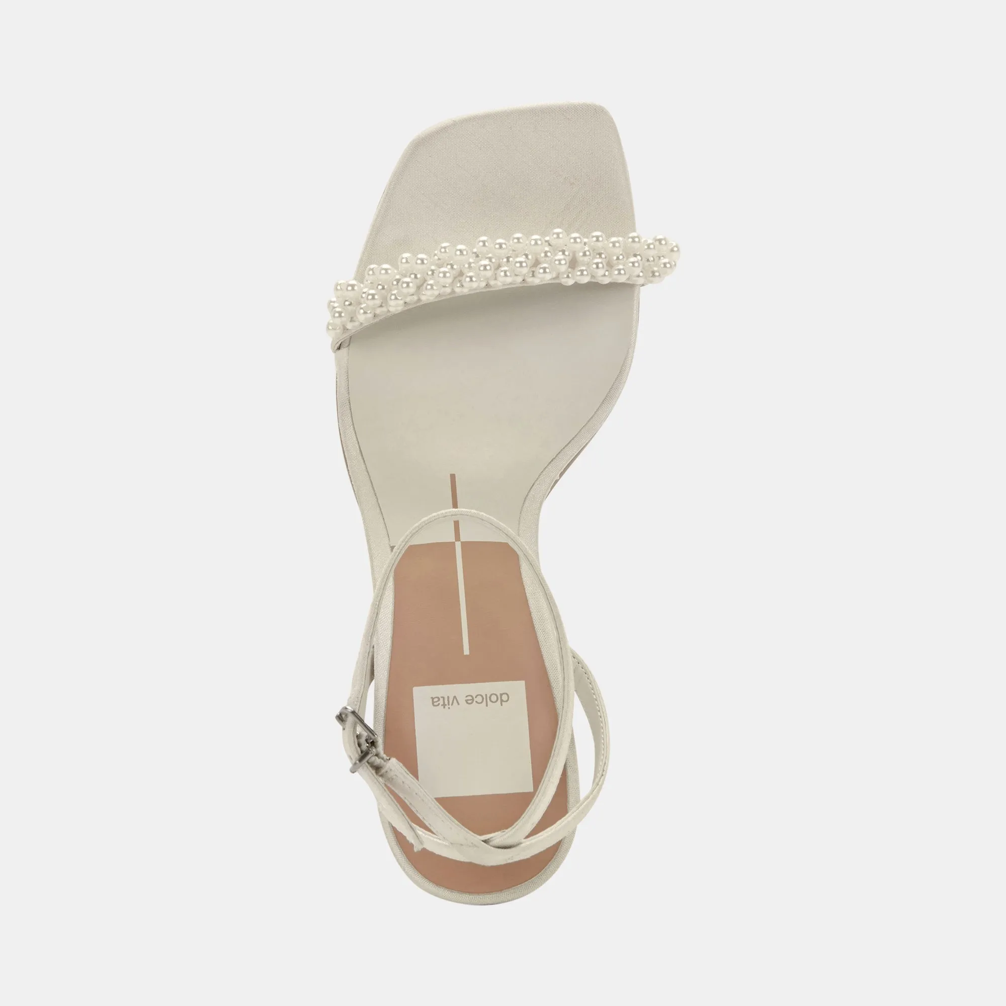 NORY HEELS PERLES VANILLE