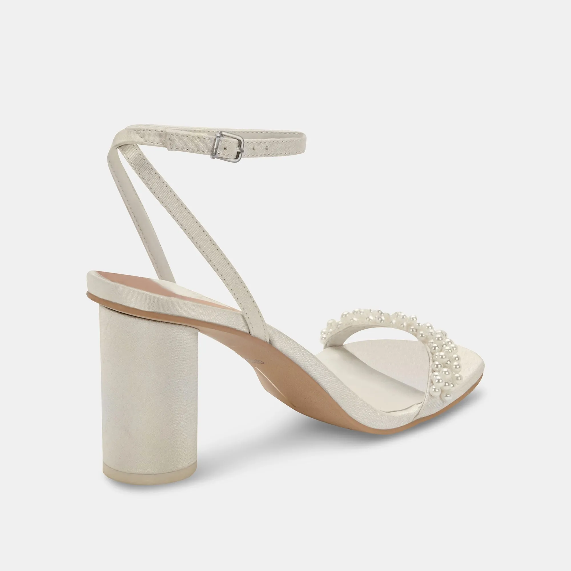 NORY HEELS PERLES VANILLE