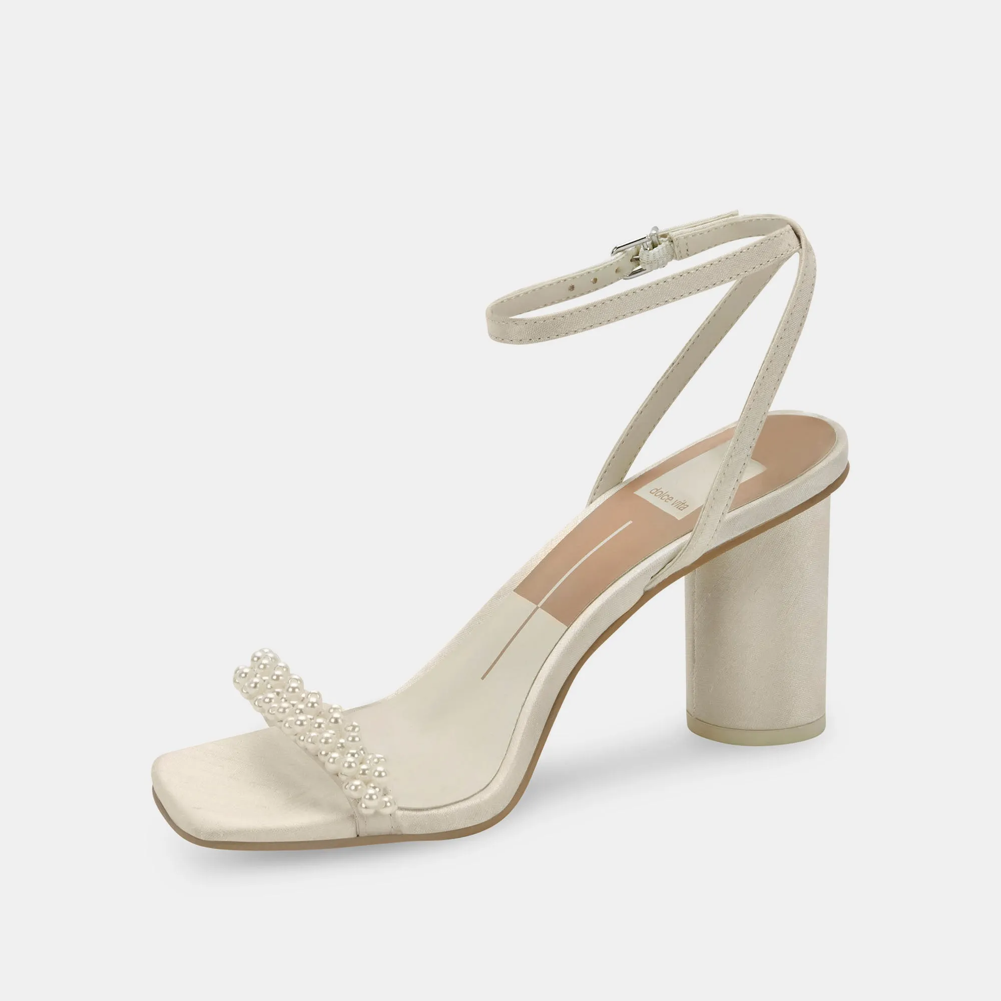 NORY HEELS PERLES VANILLE