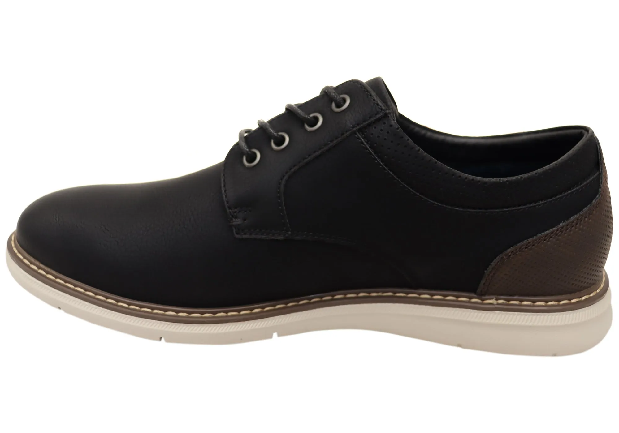 Nunn Bush par Florsheim Chaussures Oxford Simples Chase pour Hommes EE Extra Large