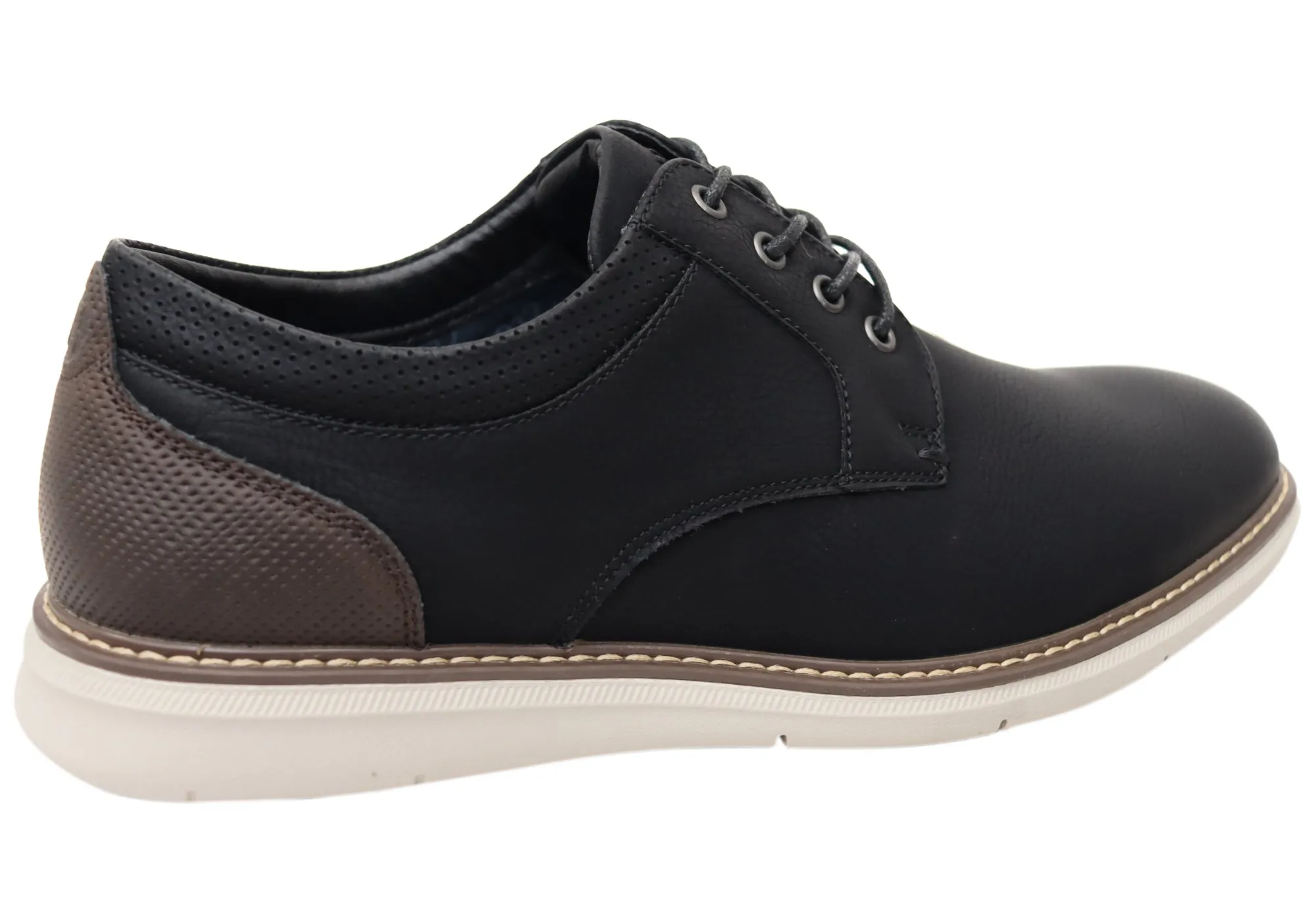 Nunn Bush par Florsheim Chaussures Oxford Simples Chase pour Hommes EE Extra Large