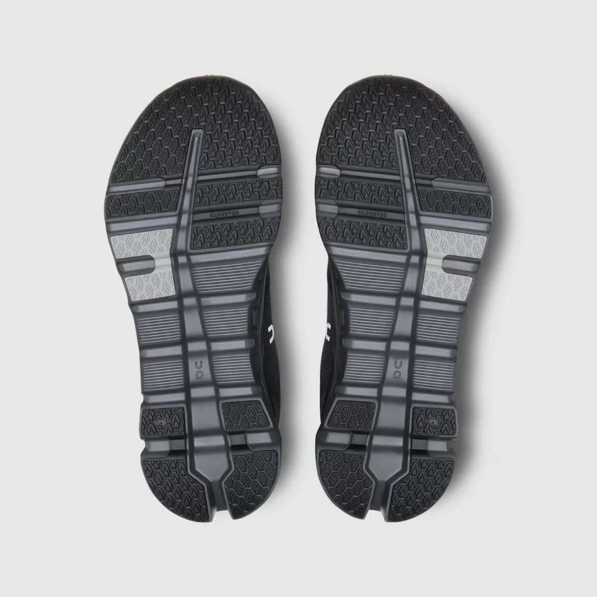 Chaussures On Women's Cloudrunner 2 Imperméables - Magnétique / Noir On Cloud